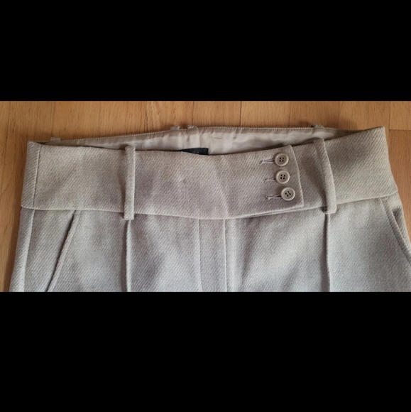 BCBG Wideleg Wool Trousers - Picture 6 of 13